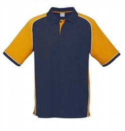 Biz collection/nitro polo/P10112_Nvy_Gold(